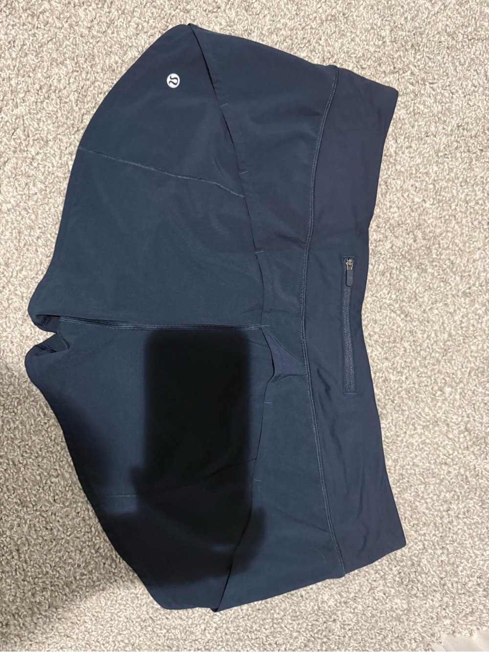 Lululemon Speed Up Low Rise Lined Short 2.5” - True Navy